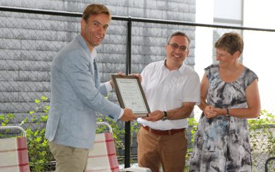 Houtgestookte villa in Veldhoven ontvangt het certificaat PassiefBouwen Keur